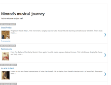 Tablet Screenshot of nimrodmusic.blogspot.com