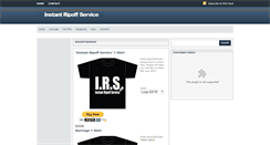 Desktop Screenshot of instantripoffservice.blogspot.com