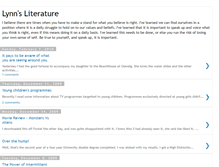 Tablet Screenshot of lynn0407.blogspot.com