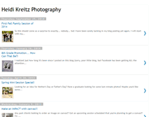 Tablet Screenshot of heidikreitzphotography.blogspot.com