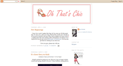 Desktop Screenshot of ohthatschic.blogspot.com