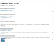 Tablet Screenshot of kolkatachromosomes.blogspot.com