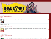 Tablet Screenshot of falloutcreative.blogspot.com