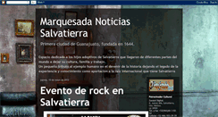 Desktop Screenshot of marquesadanoticias.blogspot.com