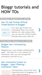 Mobile Screenshot of bloggers-howtos.blogspot.com
