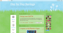 Desktop Screenshot of daybydaysavings.blogspot.com