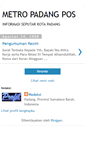 Mobile Screenshot of metropadangpos.blogspot.com