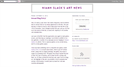 Desktop Screenshot of niamhslack.blogspot.com