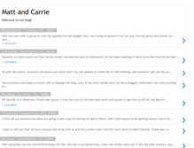 Tablet Screenshot of mattandcarrie.blogspot.com