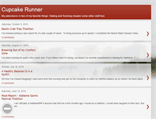 Tablet Screenshot of cupcakerunner.blogspot.com