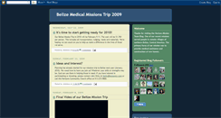 Desktop Screenshot of belize2009.blogspot.com