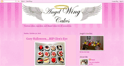 Desktop Screenshot of angelwingcakes.blogspot.com