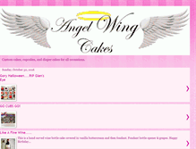 Tablet Screenshot of angelwingcakes.blogspot.com