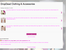 Tablet Screenshot of fansofdropdead.blogspot.com