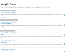 Tablet Screenshot of mungkinscam.blogspot.com