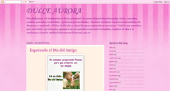 Desktop Screenshot of dulceaurora.blogspot.com