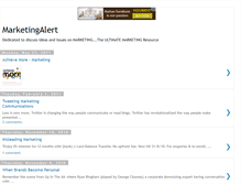 Tablet Screenshot of marketingalert.blogspot.com