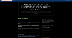 Desktop Screenshot of libertadevangelica.blogspot.com