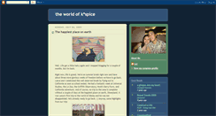 Desktop Screenshot of kspiceworld.blogspot.com