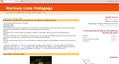 Desktop Screenshot of mariceiapedagoga.blogspot.com