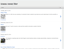 Tablet Screenshot of iowasnewzliter.blogspot.com