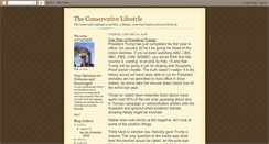 Desktop Screenshot of conservativelifestyle.blogspot.com
