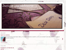 Tablet Screenshot of diariodeunaadolescenterm.blogspot.com