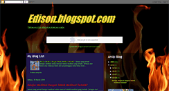 Desktop Screenshot of edisonm.blogspot.com