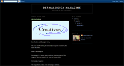 Desktop Screenshot of dermalogica-magazine.blogspot.com