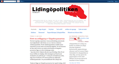 Desktop Screenshot of lidingopolitiken.blogspot.com