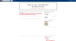 Desktop Screenshot of abc-netmarketing.blogspot.com