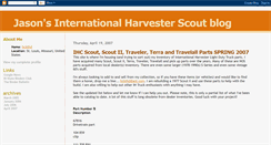 Desktop Screenshot of jasonsinternationalscoutblog.blogspot.com
