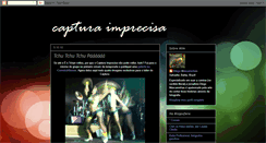 Desktop Screenshot of capturaimprecisa.blogspot.com