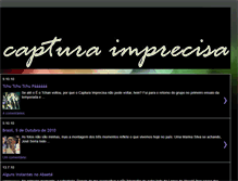 Tablet Screenshot of capturaimprecisa.blogspot.com