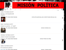 Tablet Screenshot of misionpolitica.blogspot.com