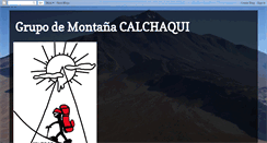 Desktop Screenshot of calchaquies.blogspot.com