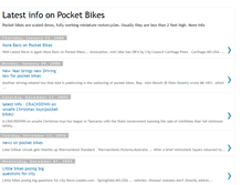 Tablet Screenshot of cool-pocket-bikes.blogspot.com