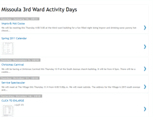 Tablet Screenshot of missoulathirdwardactivitydays.blogspot.com