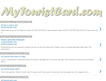Tablet Screenshot of mytouristcard.blogspot.com