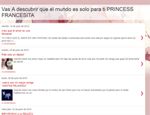 Tablet Screenshot of princessfrancesita.blogspot.com