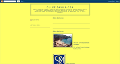 Desktop Screenshot of dulcedavila-cea.blogspot.com