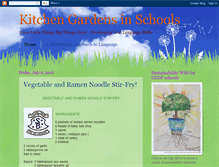 Tablet Screenshot of kitchengardensinschools.blogspot.com