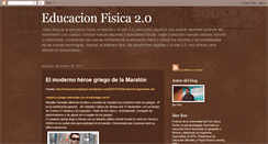 Desktop Screenshot of educacionfisica20.blogspot.com