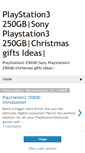 Mobile Screenshot of playstation3-2010.blogspot.com