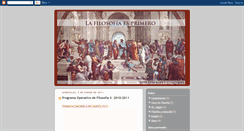 Desktop Screenshot of joseluisfilosofia.blogspot.com