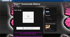 Desktop Screenshot of myspecialhomemadebakery.blogspot.com