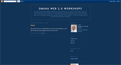 Desktop Screenshot of omahaweb2workshops.blogspot.com