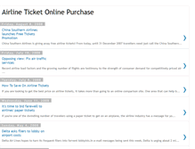 Tablet Screenshot of buyairlineticket.blogspot.com