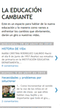 Mobile Screenshot of laeducacincambiante.blogspot.com