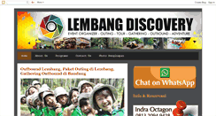 Desktop Screenshot of lembangdiscovery.blogspot.com